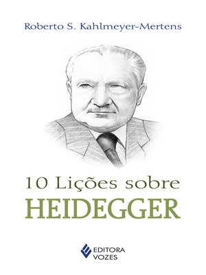 cover image of 10 lições sobre Heidegger